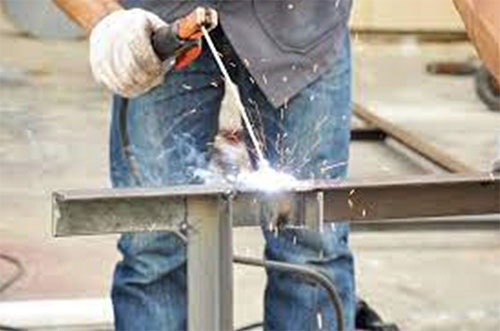 Stick welding