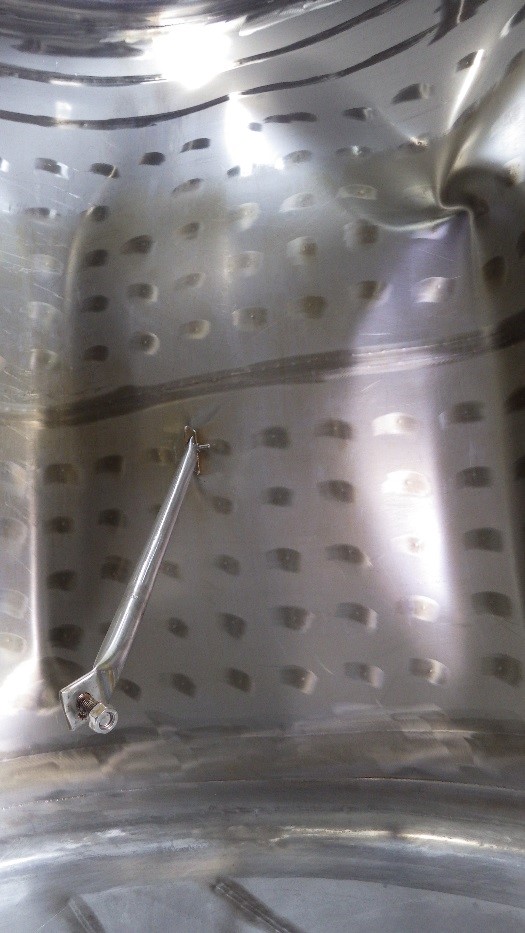 Indent on Mash Tun