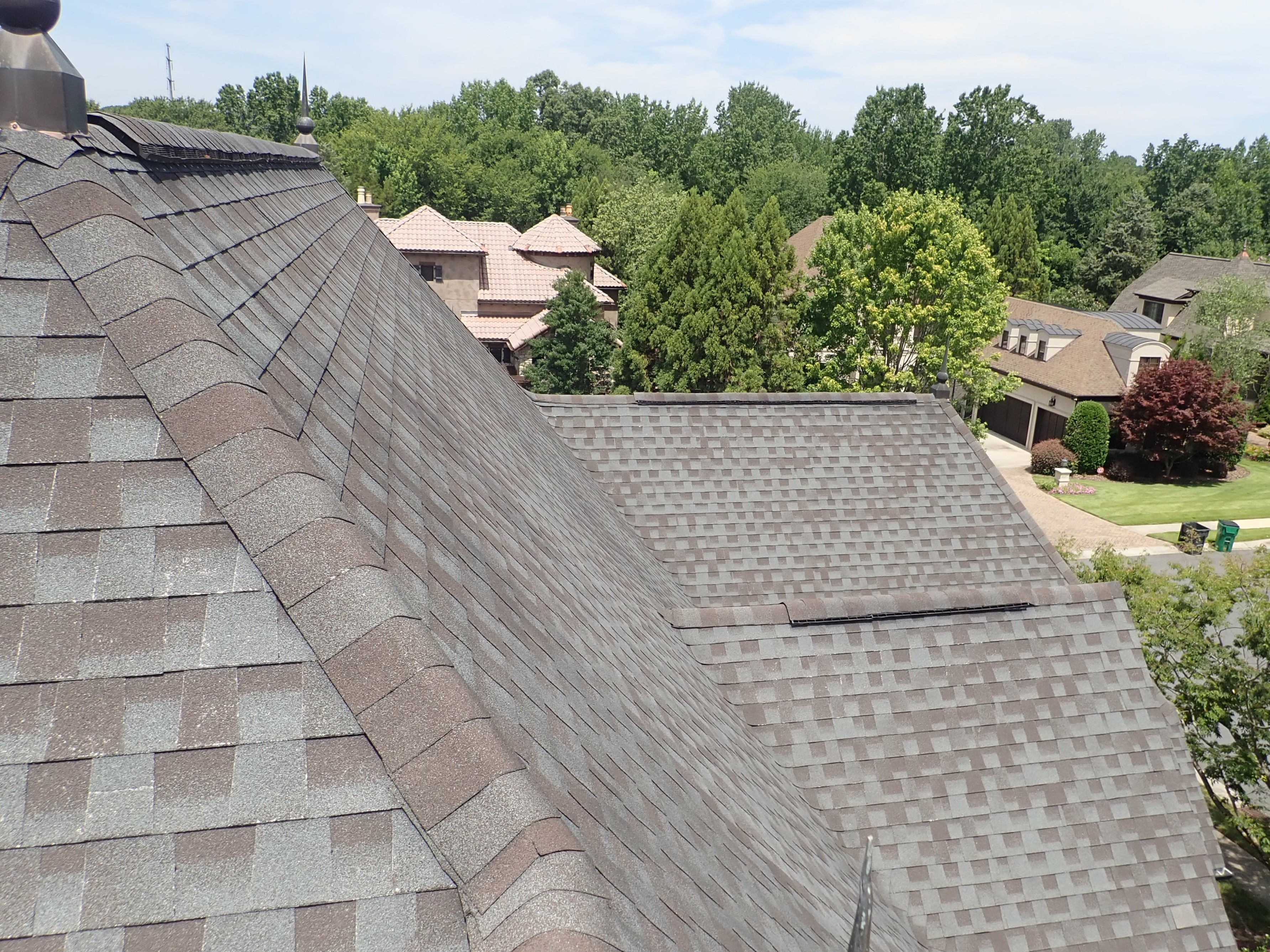 Steep Roof Pitch