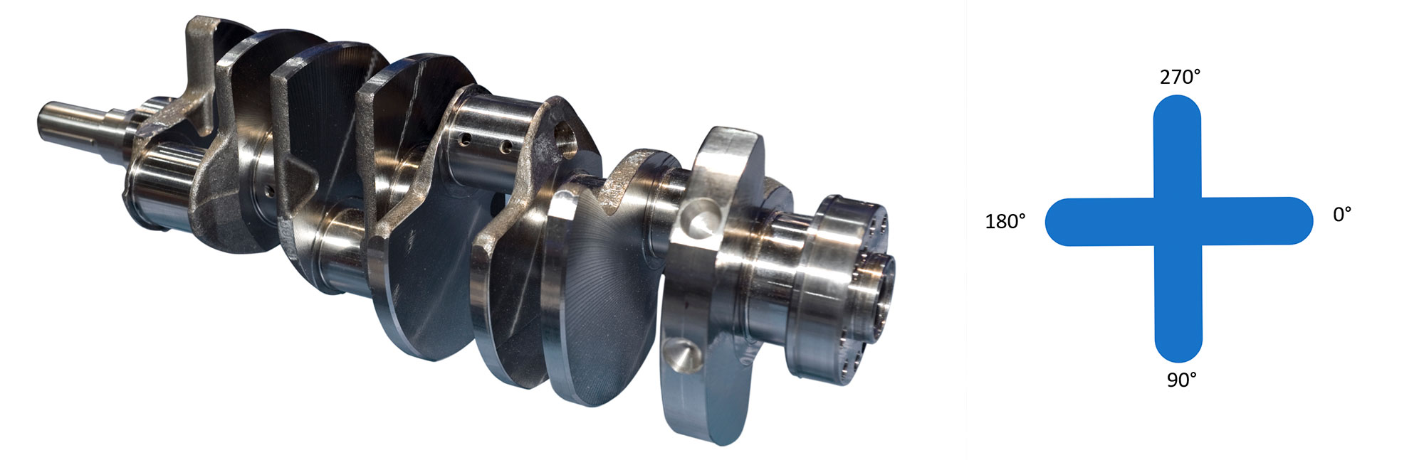 Cross-Plane Crankshaft