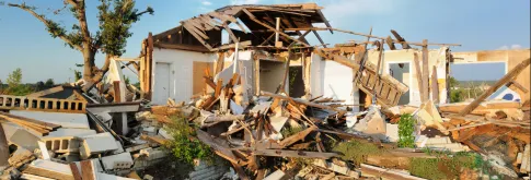 Tornado Damage to Home