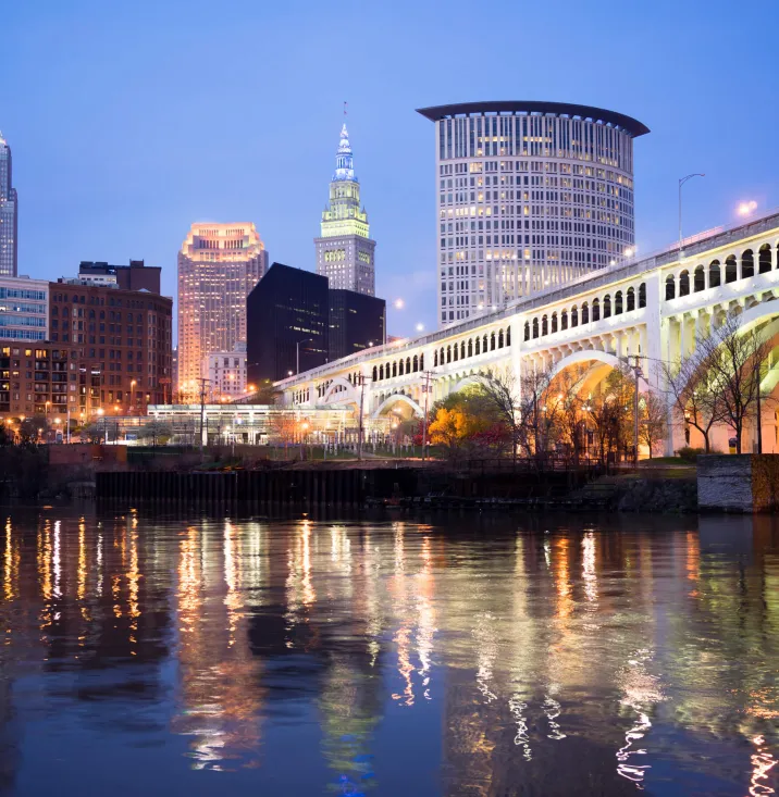 Cleveland skyline 